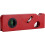Woodworking Hand Planer with Dual Bubble Level, Adjustable Chamfering Edge Trimming, Red 3
