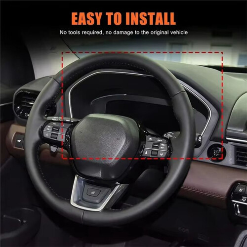 Dashboard Meter Panel Frame Trim for   2023 2024 Accessories ABS Carbon Fiber 1