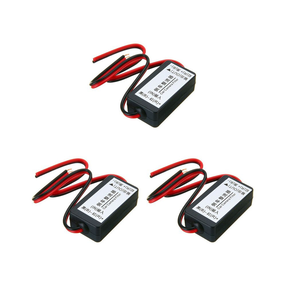 3X 12V Power Relay Capacitor Filter Rectifier For Car Rear View Backup Camera 6032865928575