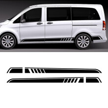 Car Side Stripe Decal for Mercedes Vito V Class W447 W639 V260, Waterproof Vinyl Body Sticker