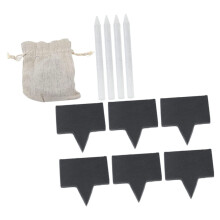 Cheese Markers Set with Reusable Erasable Food Labels for Cheese Boards, Cakes and Party Appetizers