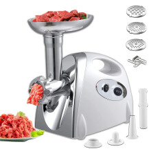 Electric Meat Grinder Heavy Duty Meat Mincer with Sausage Stuffer MultiFunction for Home Use