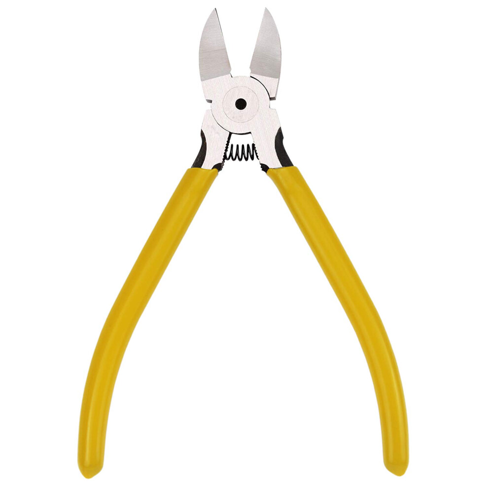 6 Inch Wire Cutter Diagonal Cutting Pliers With Precision Cutting Chrome Vanadium Steel Flush Blades 9187378990582
