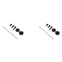 2set Metal Cetner Drive Shaft Reduction Gear Driving Gear Kit for K969 K979 K989 P929 P939 1/28