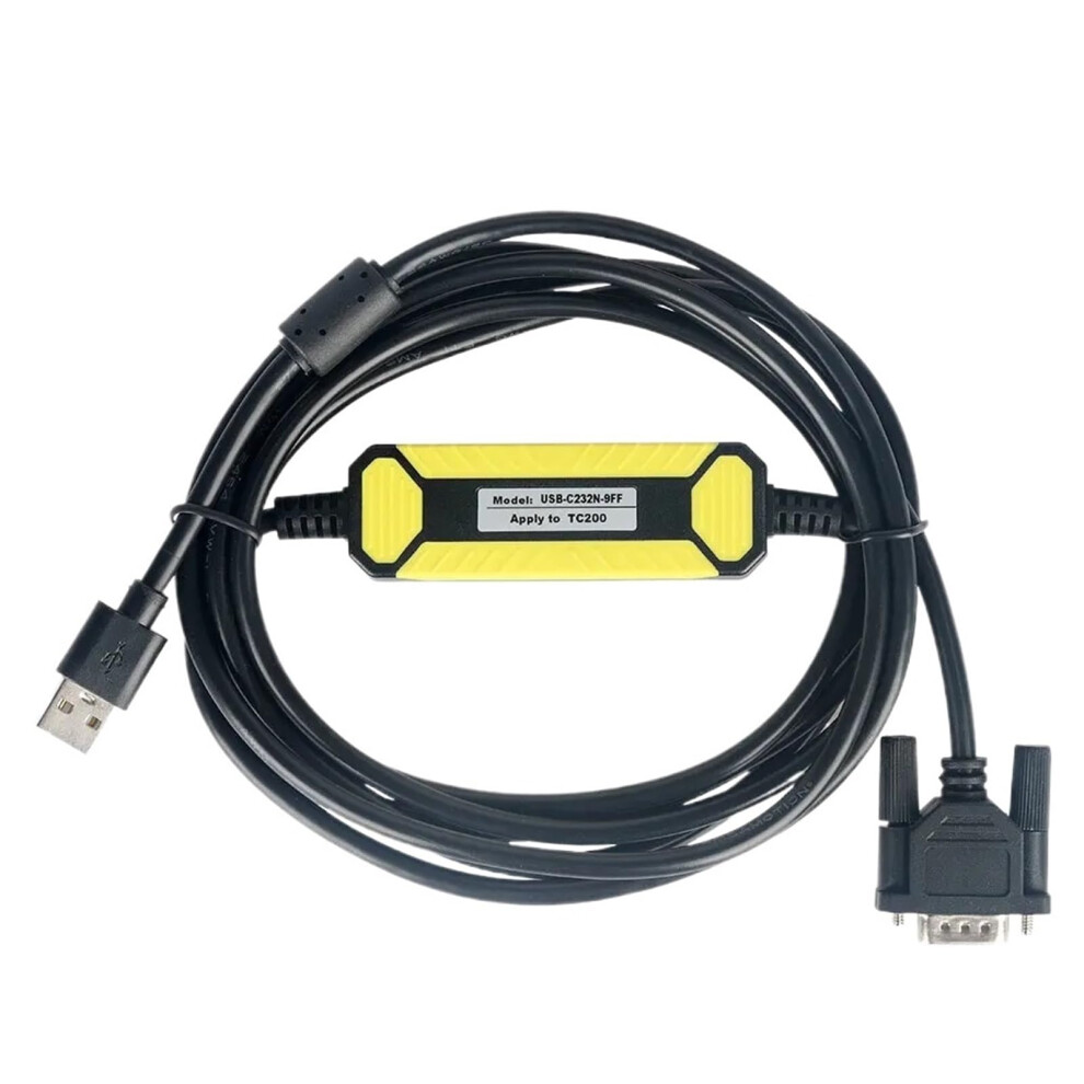 Usb To Rs232 Plc Programming Cable For Tc200, Reliable Data Transfer And Communication 9187378990629