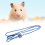 Deep Blue Hamster Leash with Bell, Nylon Rope, Adjustable Button 7