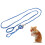Deep Blue Hamster Leash with Bell, Nylon Rope, Adjustable Button 3