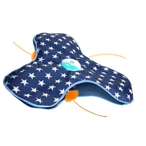 Couverture de chasse interactive tactile, Rechargeable-bleu roi