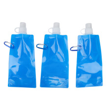 Collapsible Water Bottle BPA Free, Eco Friendly Reusable Foldable Water Bottle with Leakproof Design for Outdoor Sports Hiking Camping Gym Yoga