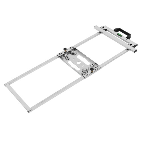 Circular Saw Guide with Precise DualSided Scale, Adjustable Cutting Width and 45 Angle Cutting Tool