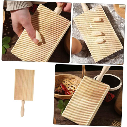 Pasta Making Tools Board Handmade Ergonomic Handle For Garganelli And Gnocchi, SpaceSaving Dough Shaping 1