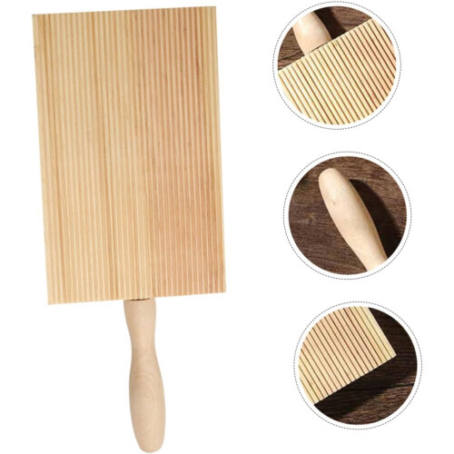 Pasta Making Tools Board Handmade Ergonomic Handle For Garganelli And Gnocchi, SpaceSaving Dough Shaping 2