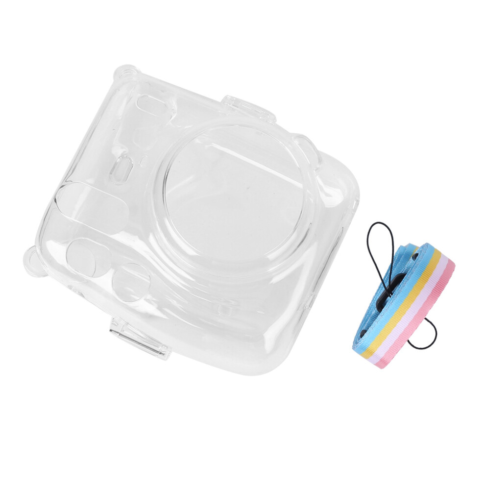 Hard Shell Camera Case For Fujifilm Instax Mini, Scratch Proof Transparent Cover With Hollow Button Parts And Precise Design For Full Functionality 9138057805550
