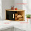 Bamboo Corner Bread Box with DualSide Sliding Door, SpaceSaving Bin for Small Kitchens 3
