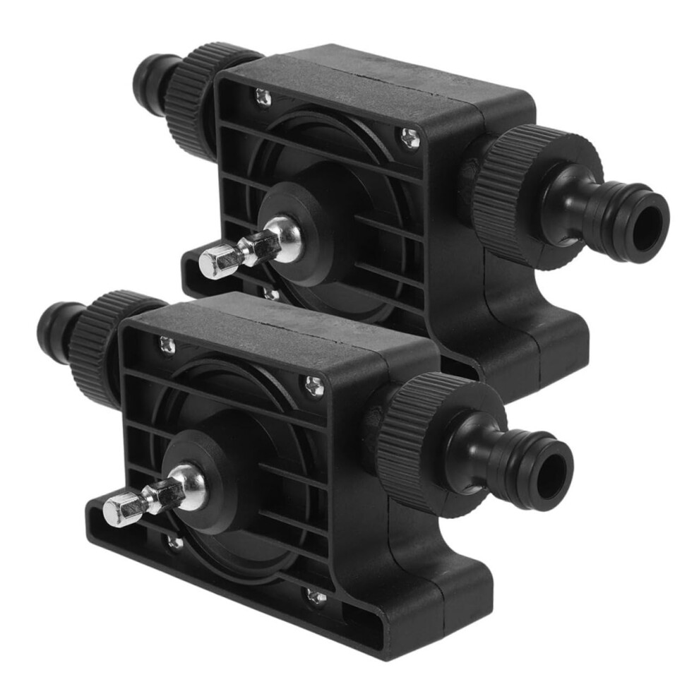 Drill Powered Water Pump 2Pcs Selfpriming Electric Drill Pump For Quick Oil And Water Transfer 9199774775045