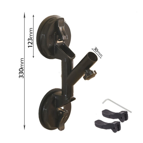 Quick Tool Complimentary Installation Absorption Cup-Black 2