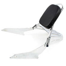 Accessories Motorcycle Backrest Sissy Bar For Boulevard M109 M109R 20062019 Bolt On Passenger Backrest