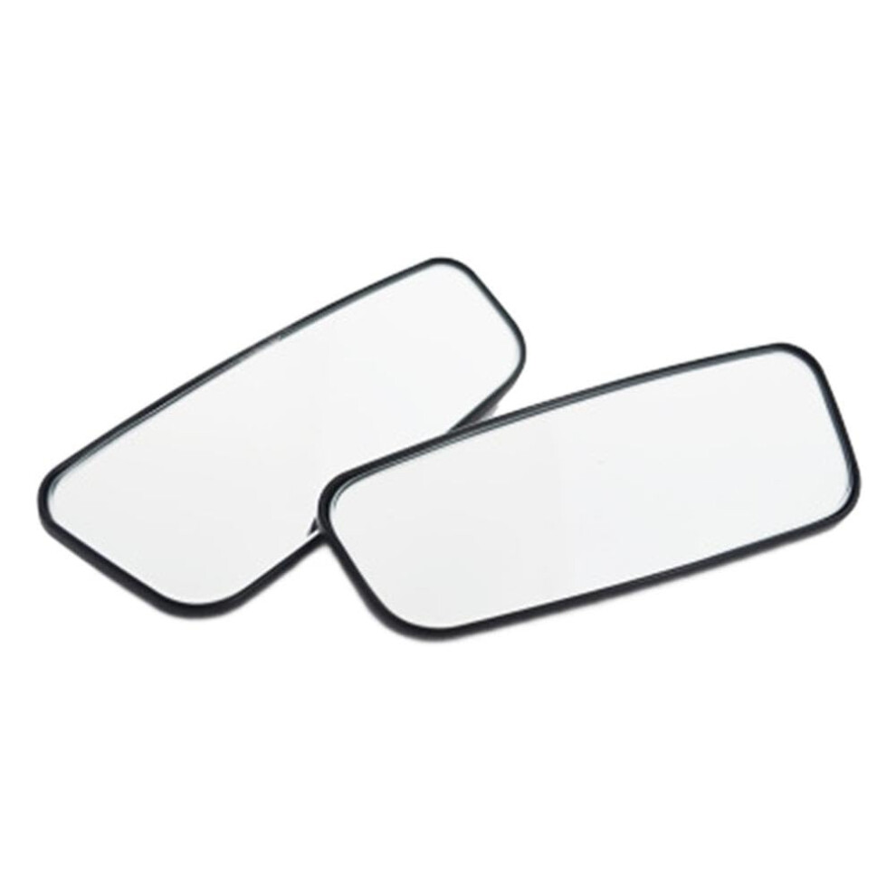 Wing Mirror Glass Rearview Mirror 360 Degree Rotation Wideangle Adjustable Rectangular Blindspot Parking Mirror 2Pcs 9199774776493