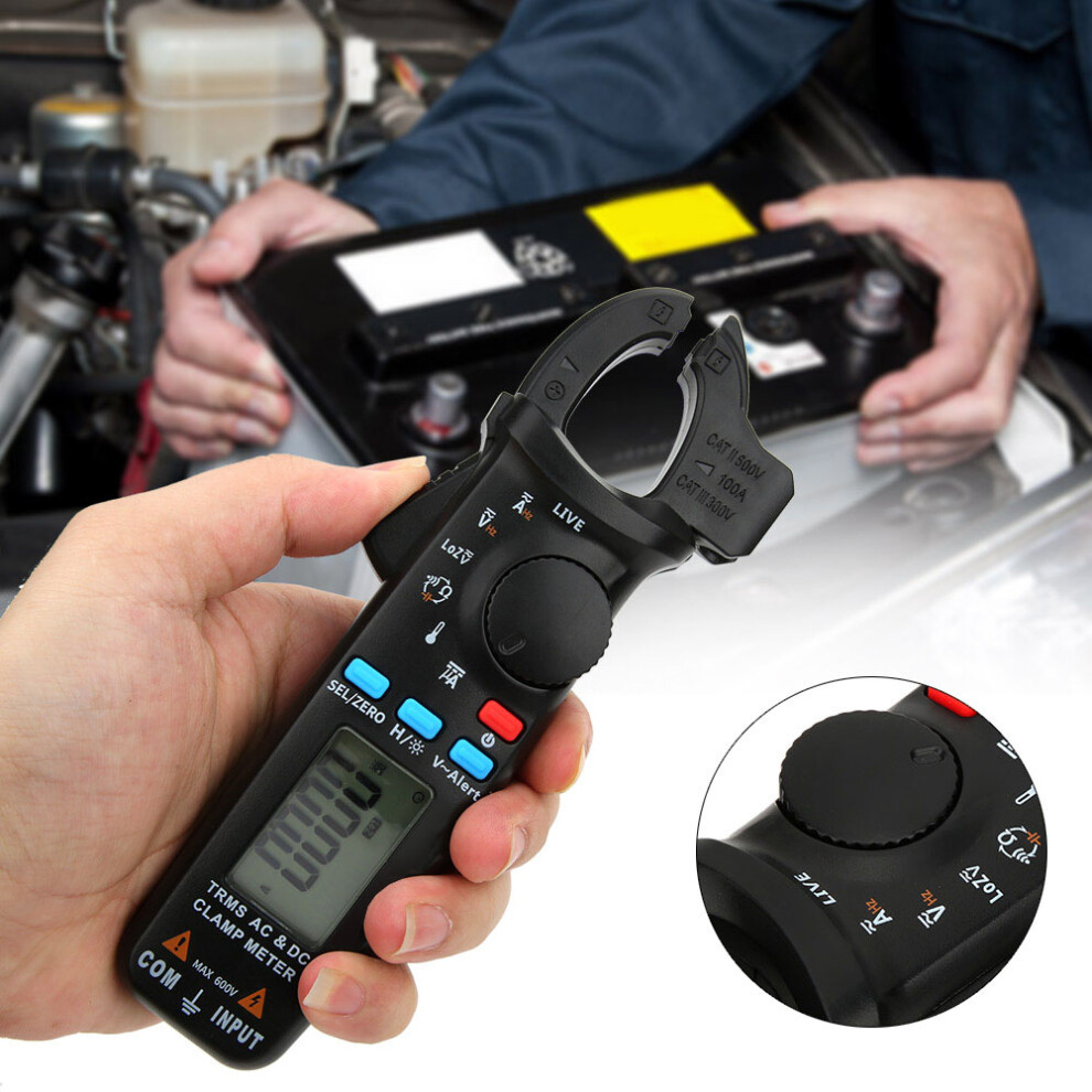 High-Accuracy Acm91 True Rms Meter: Ac/Dc Clamp For Up To 100A Testing 9391379774793