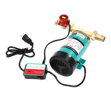 120W Automatic Water Pressure Booster Pump 396GPH 21.7PSI for Home Shower Kitchen Bathroom 1' Outlet