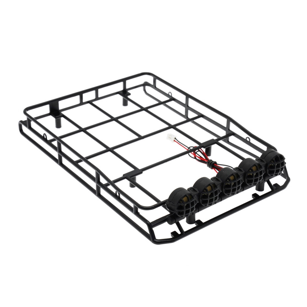 Luggage Carrier Roof Rack With Led Roof For Mn D90 D99s Mn98 Mn99s Mn-90 1/12 Rc Car Upgrade Parts Light 6031266319302