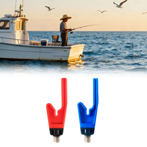 Quickly Install Fishing Accessory Holder with Enhances Grip-Red 1