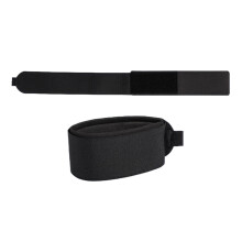 2Pcs Ski Fastener Strap Ski Wrap Ties Ski Band Tape-Black