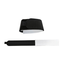 2Pcs Adjustable Ski Wraps Ties Band Storage-Black and white