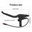 Double Brake Handle For Electric Scooters Waterproof Head 3