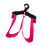 Rapid Detach Double Clip Fin Strap for Swimming Pool-rose red 1