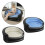 Dickes, schweres aufblasbares Sofa, tragbare Instants-Blau 3