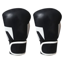 Children Kickboxing Boxing Gloves Adjustable Fighting-Black