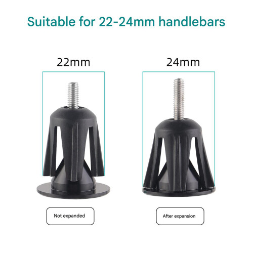 1Pair Bikes Handle Bar End Cap Bicycles Handlebars Bar Grip-Red 1