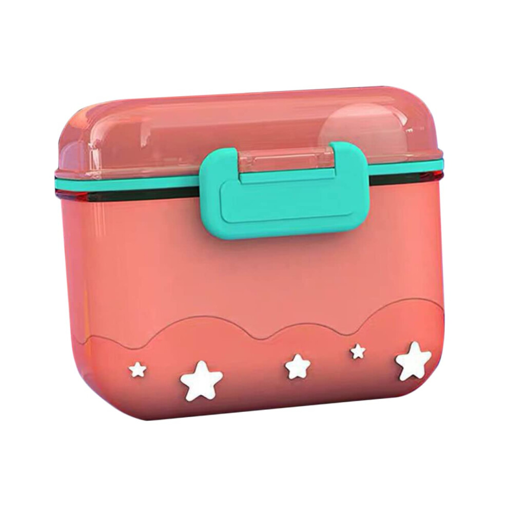 Milk Powder Dispenser with Hygienic Compartments for Baby Formula and Travel Snack Storage
