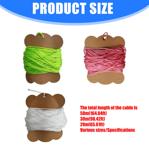 Scubas Diving Handle Line Diving Finger Spool Reel-Rosa 50M 1