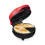 Mini Quesadilla Maker with Ceramic Nonstick, Compact 5 Inch Surface, SixWedge Design, 550W Red 1