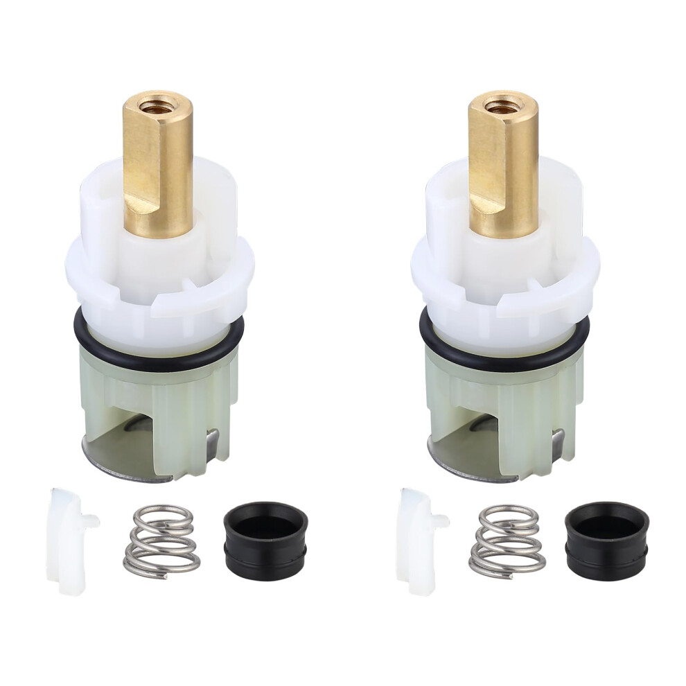 Rp25513 Faucet Cartridge With Rp4993 Seats And Springs, 2 Pack For Delta Two Handle Faucet 9094768005835