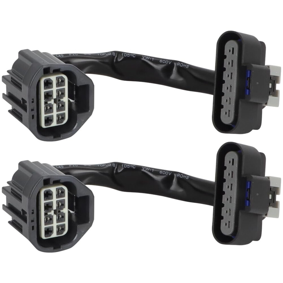 Headlight Wiring Harness Hid To Halogen Conversion Oem Fit For Gmc Acadia 20072012 Pair 9199774777841