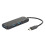 Διανομέας USB C επέκτασης φορητού υπολογιστή, προσαρμογέας πολλαπλών θυρών με 4