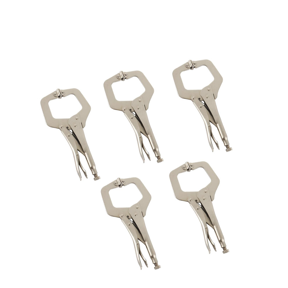 11 Inch Locking Cclamp And Pliers Set, Swivel Pads, Adjustable Heavy Duty Welding Woodworking 9094768006160