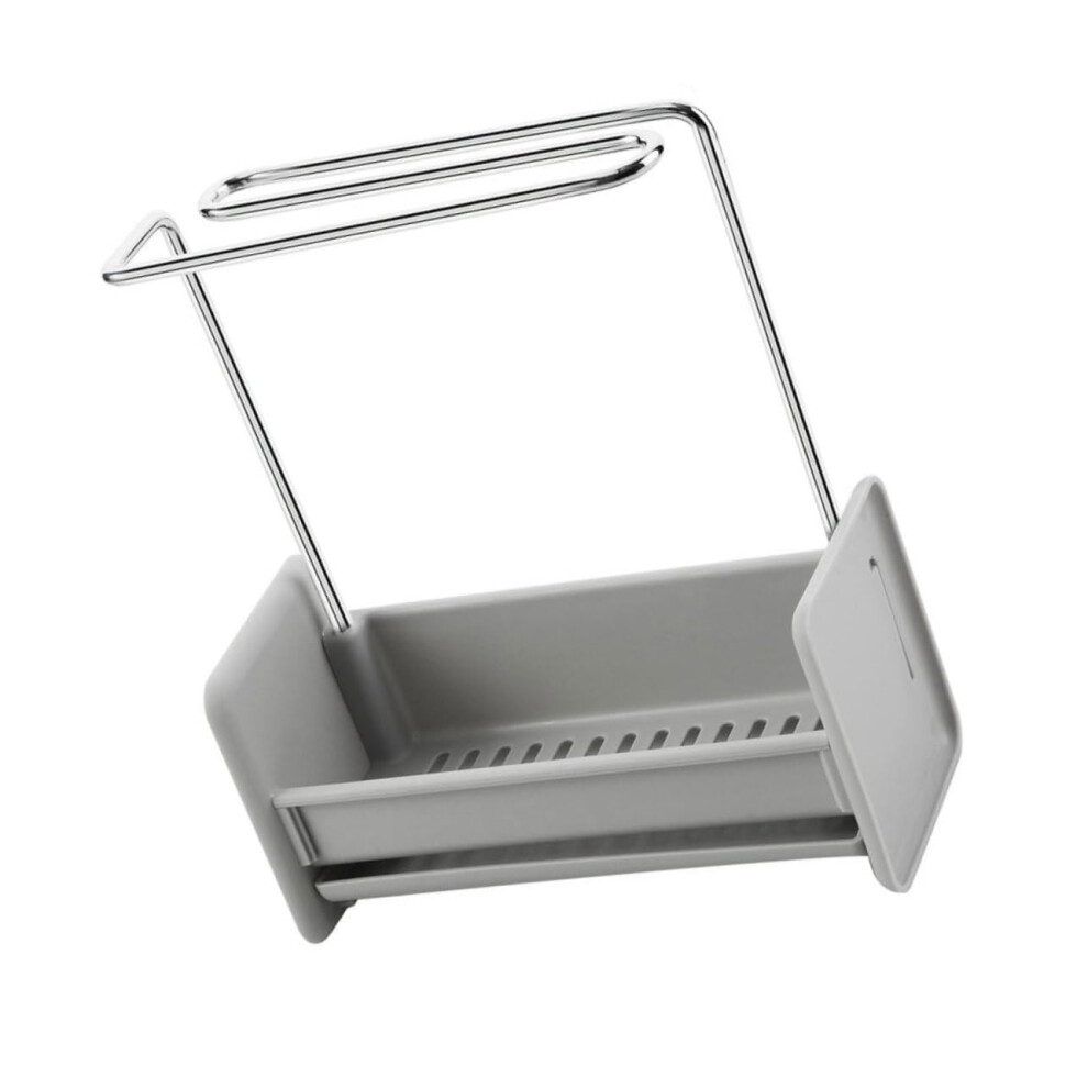 Sink Sponge Holder And Kitchen Dishcloth Rack, Nodrill Installation, Fast Drainage Organizer 9199774778022