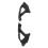 Pair of Front Headlight Bracket for Civic 2016-2019 Left & Right 13