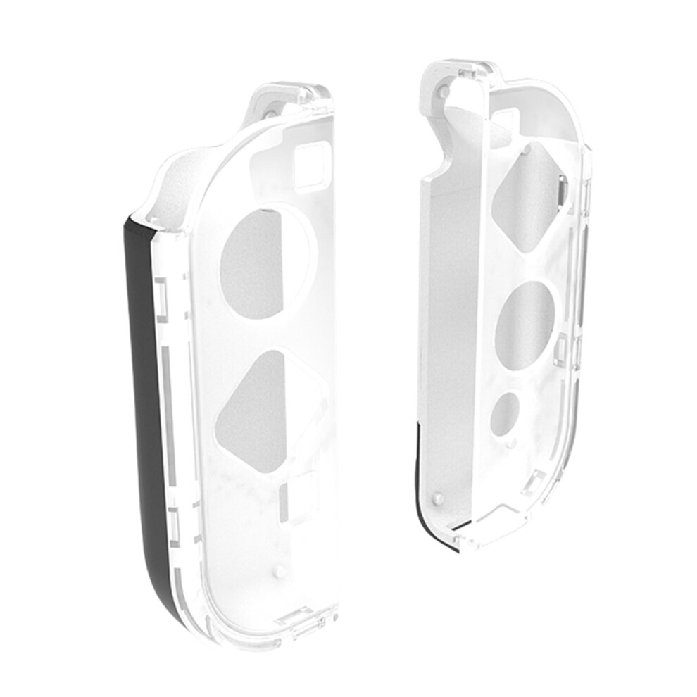 Clear Hard Shell Antiscratch Protective Case Cover With Controller Fit For Nintendo Switch Oled 9187378994924