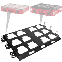 HeavyDuty Metal Base Mounting Plate for Milwaukee Packout Toolboxes Wall or Vehicle Use