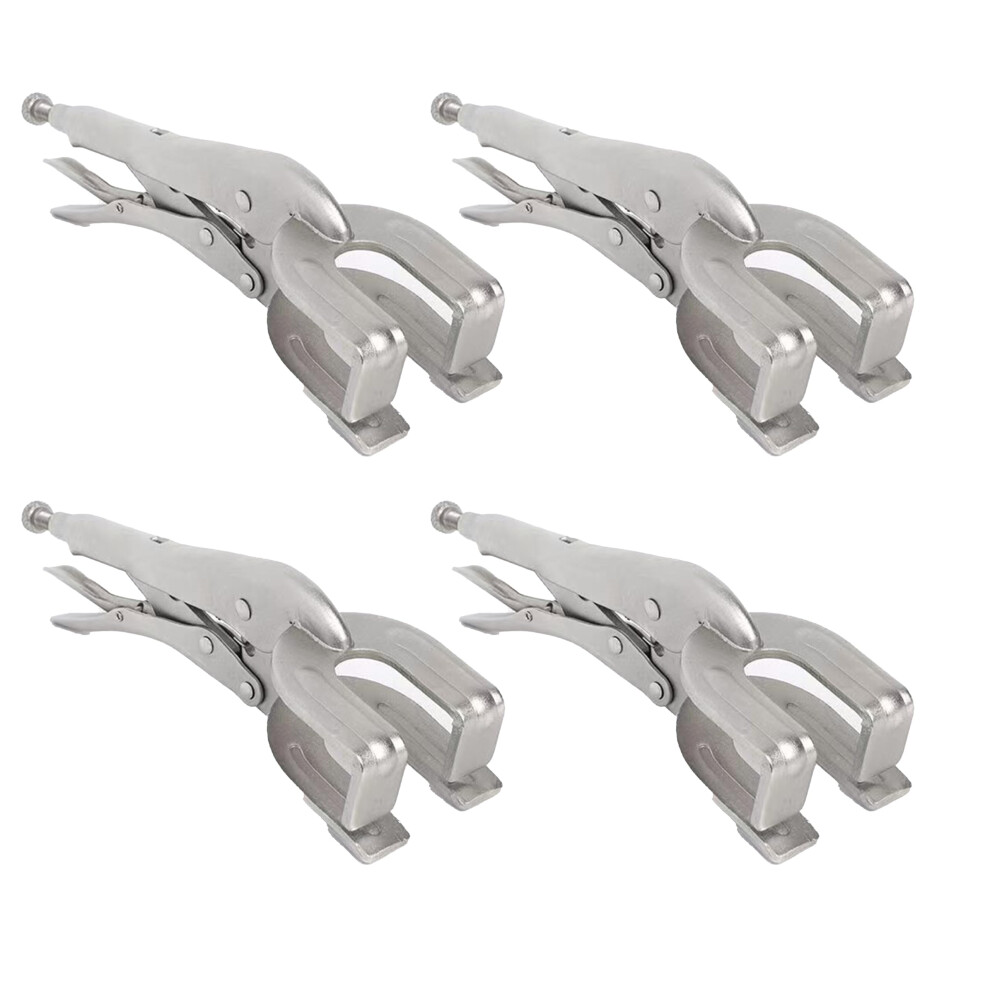 4 Pack 9 Inch Ushaped Locking Welding Clamp Pliers With Quick Release And Adjustable Grip 9187378994948