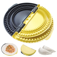 3in1 Tortilla Press and Quesadilla Maker with LeakProof Seal for 6', 8', 10' Sizes, BPA
