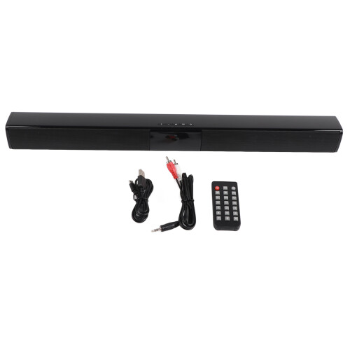 BS‑28B Wireless Bluetooth Soundbar 8-10M Remote 5W4 Black 1