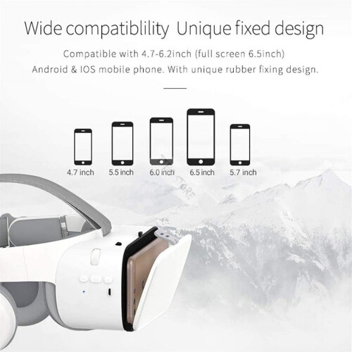 VR Headset With Remote Control, 3D VR Glasses, Virtual Reality Headset For iOS And Android Smartphones 1