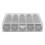 Sewing Machine Accessories for Embroidery and Sewing Machine, Prewound Bobbin Thread with Smooth Polyester High Tenacity, Clear Storage Plastic Case D 1