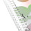 Spiral Binding Coils for Office Use, 34 Double Loops Double Loop Wire Binding Spine Cuttable Reusable Plastic Spiral Binding Coils, 3:1 Pitch Binding 5